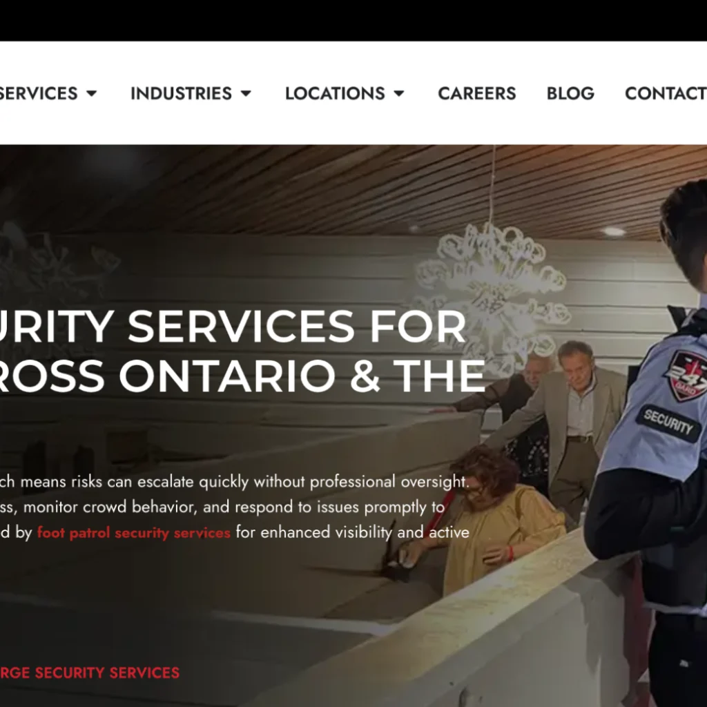 247 Gard event security services.