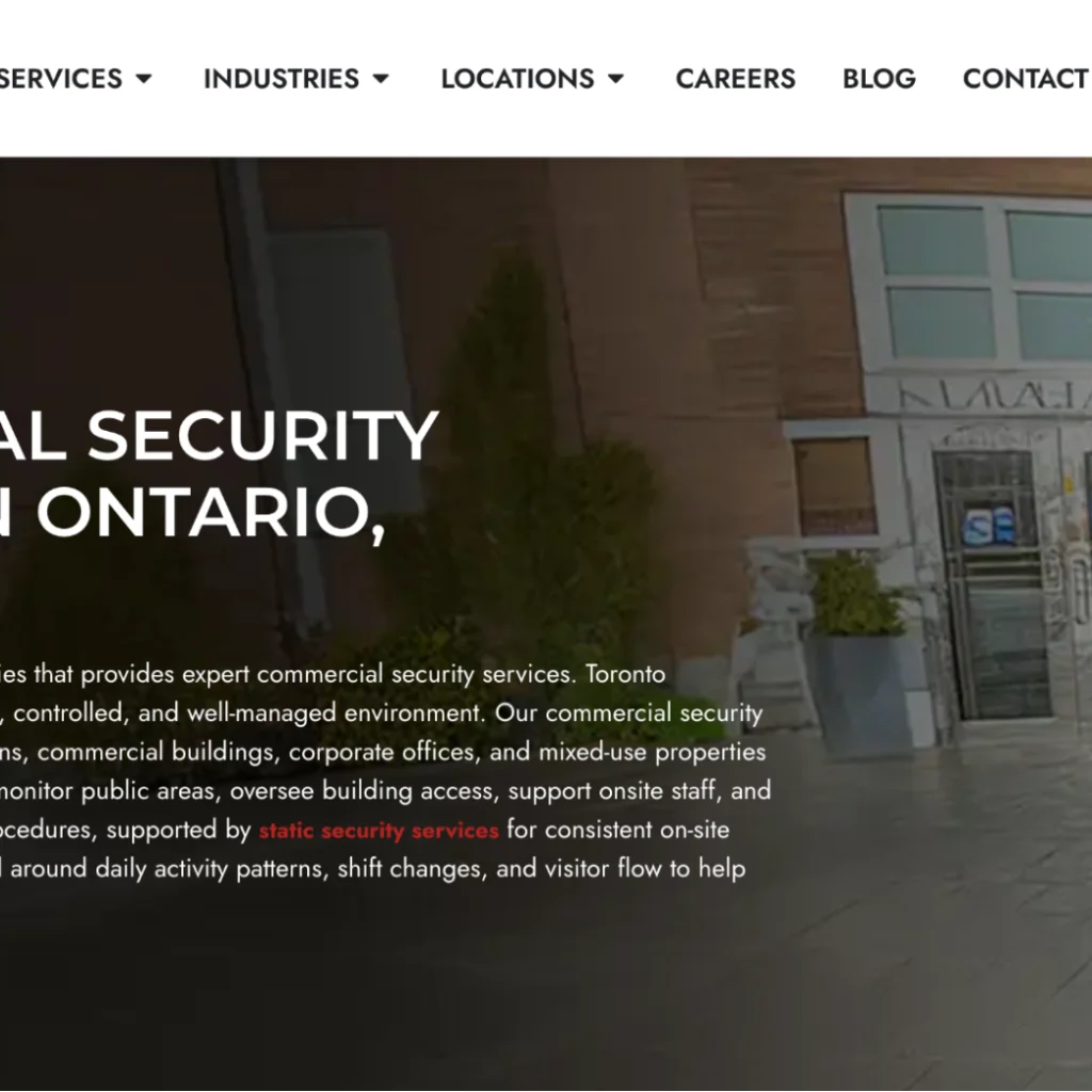247 Gard commercial and corporate security.