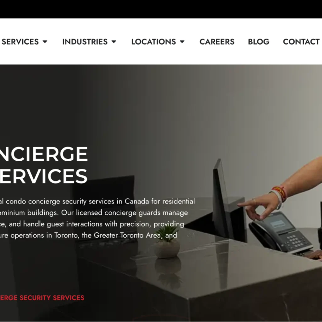 247 Gard concierge security services.