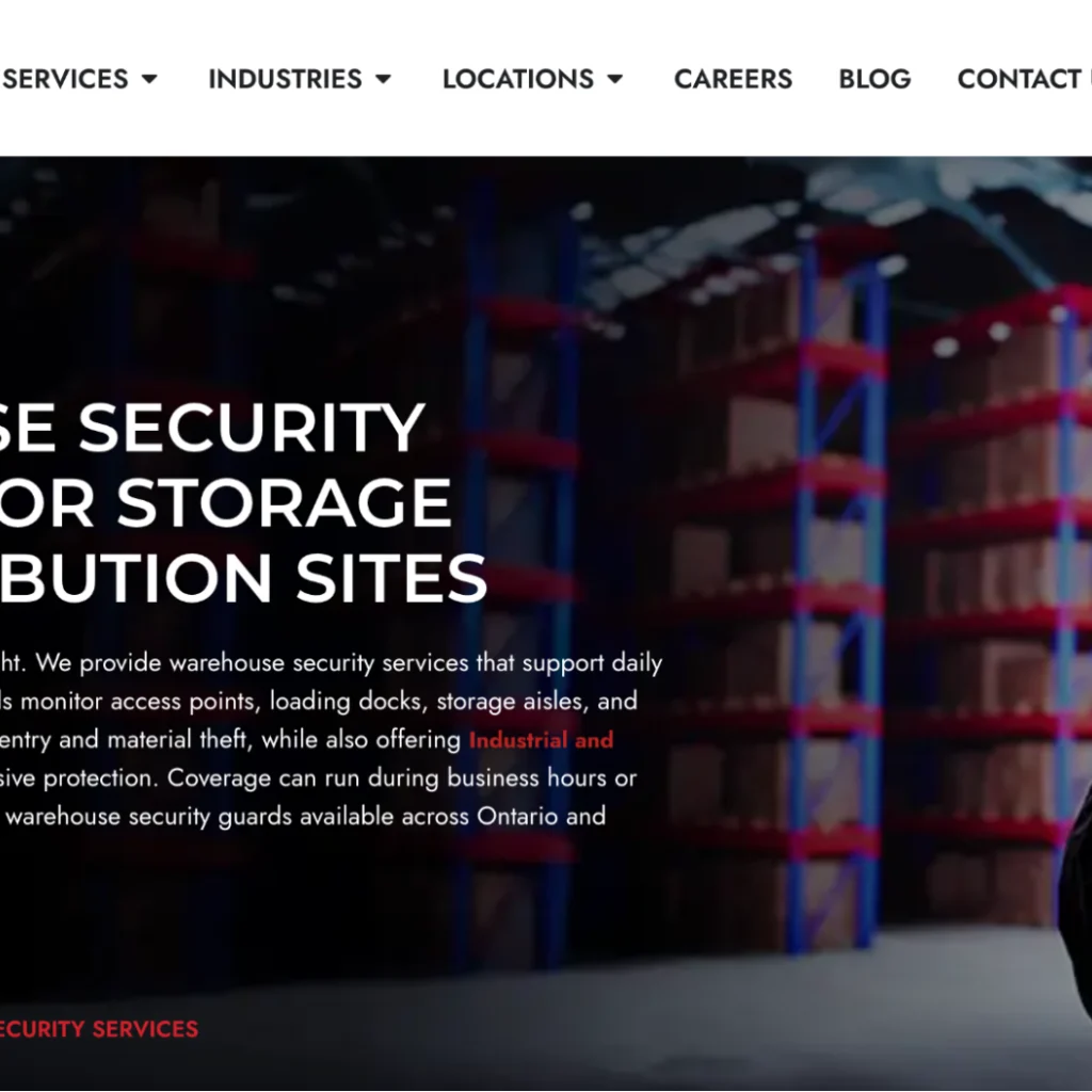 247 Gard warehouse and industrial security.