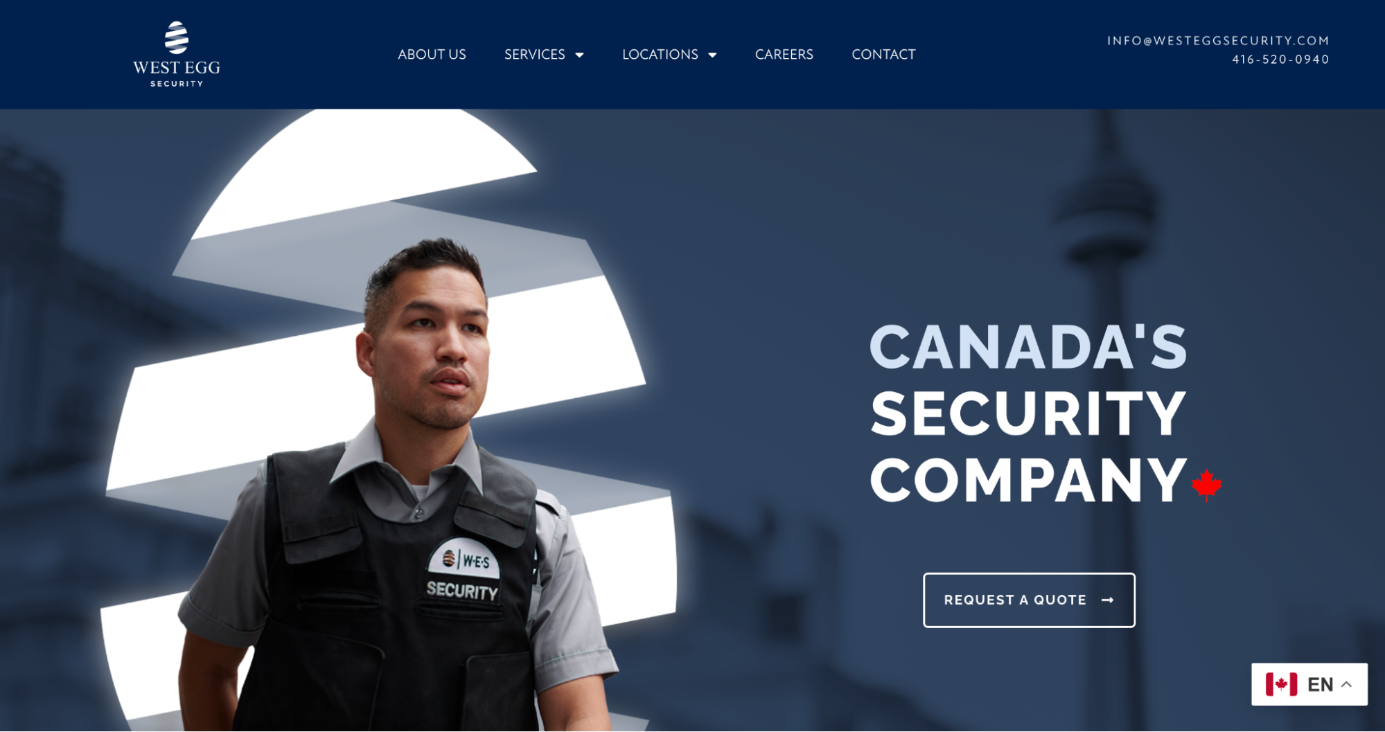 West Egg Security - security guard companies in Toronto.