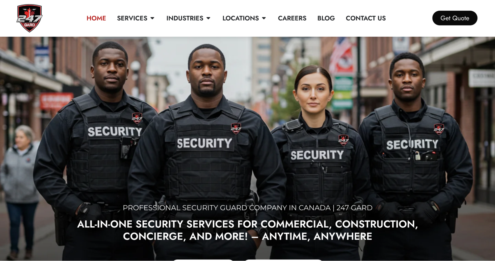 247 Gard - best commercial security companies in Toronto.