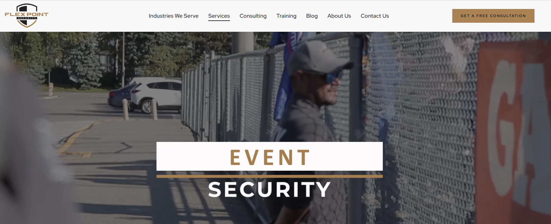 Flex Point Security providing security for weddings and private events.